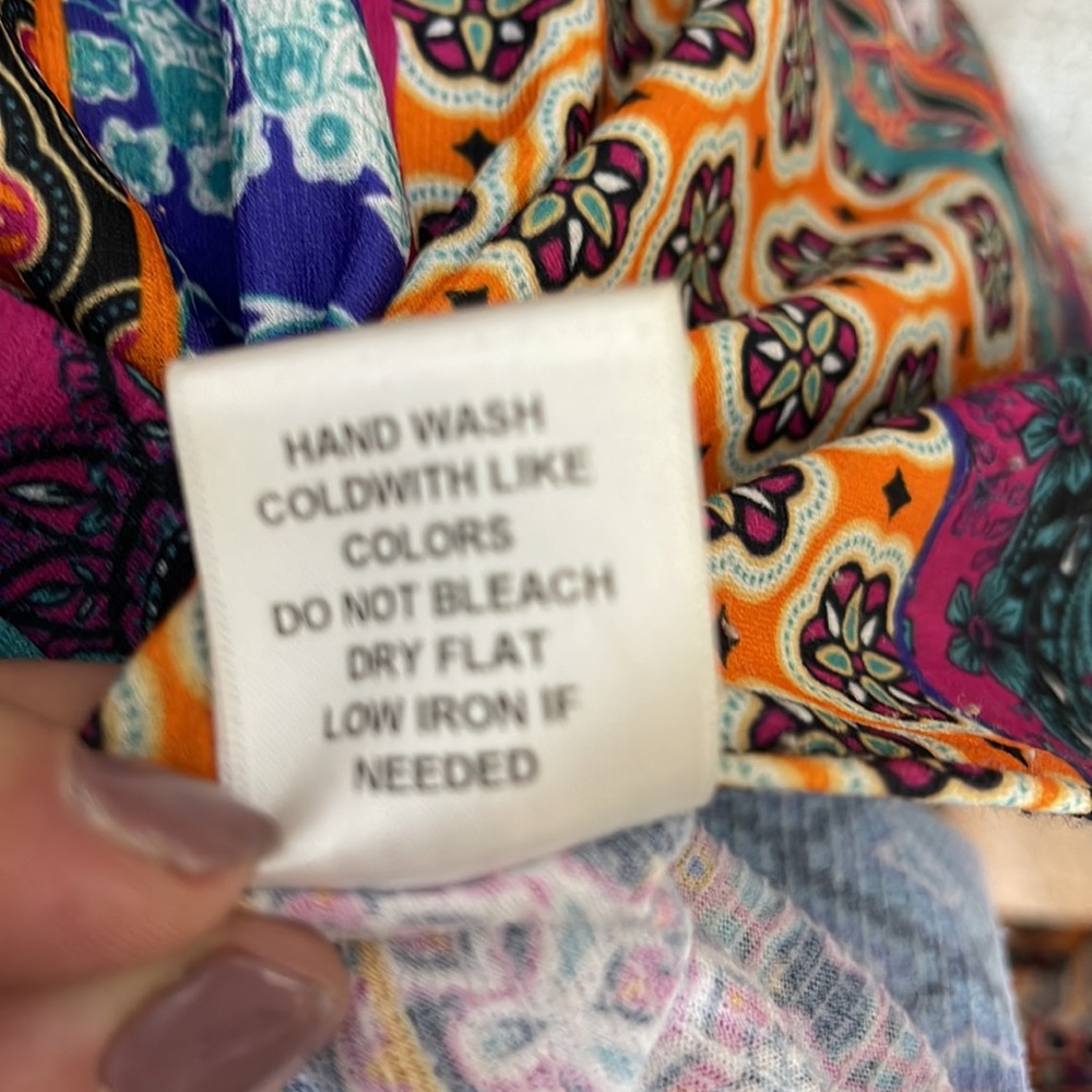 Travel Elements Patchwork Print Dress - image 5